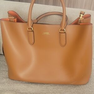 Ralph Lauren large Marcy satchel bag
